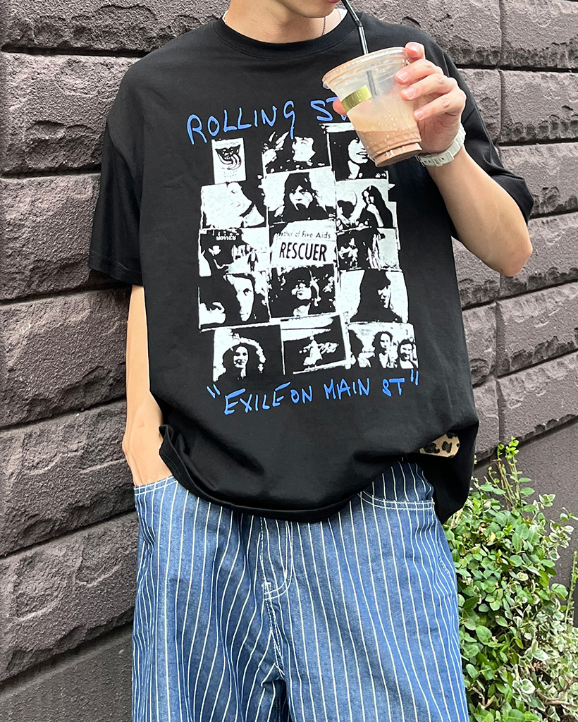 グラフィックプリント 半袖Tシャツ