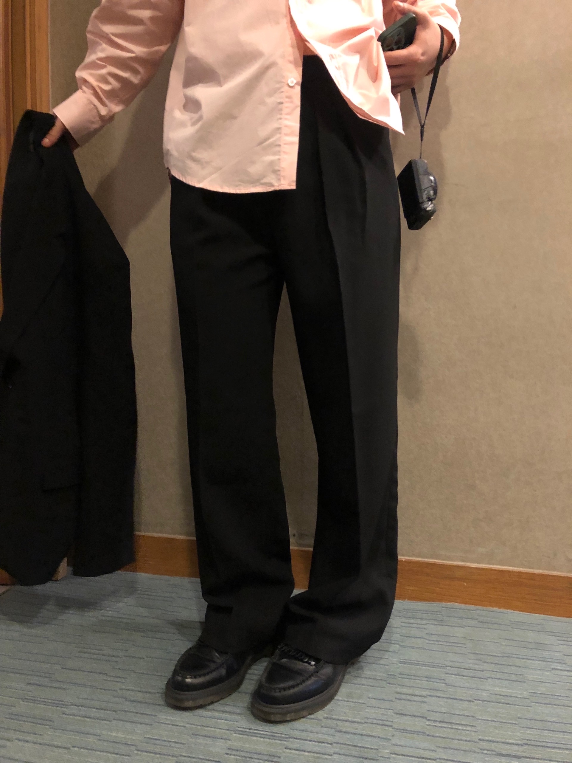 [SET](6color)ツータック入りワイドスラックス