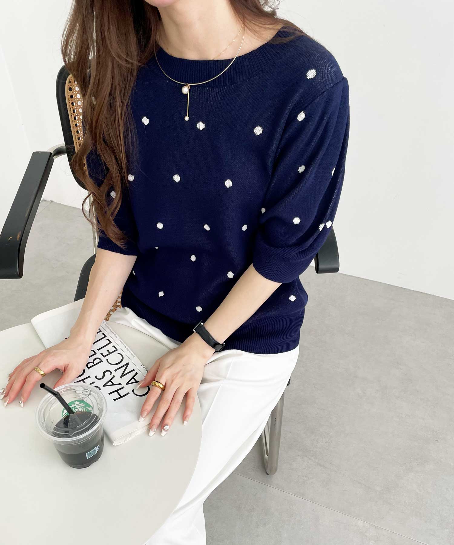 TOCCA　LIBERTYコラボ　半袖ニット　花柄刺繍　サマーニット　XS TOCCA LIBERTYコラボ 半袖ニット 花柄刺繍 サマーニット XS