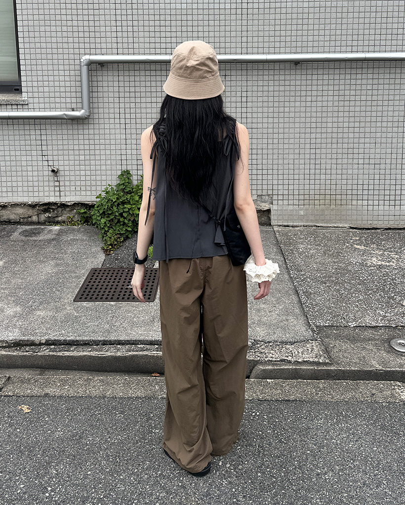 【即日発送】ナイロンパラシュートパンツ TOMMY HILFIGER（トミー・ヒルフィガー） パンツ ナイロンパラシュート