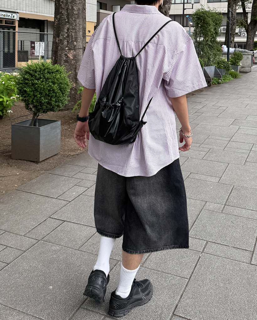 ユニセックス）ダメージバミューダデニムパンツ | ファッション