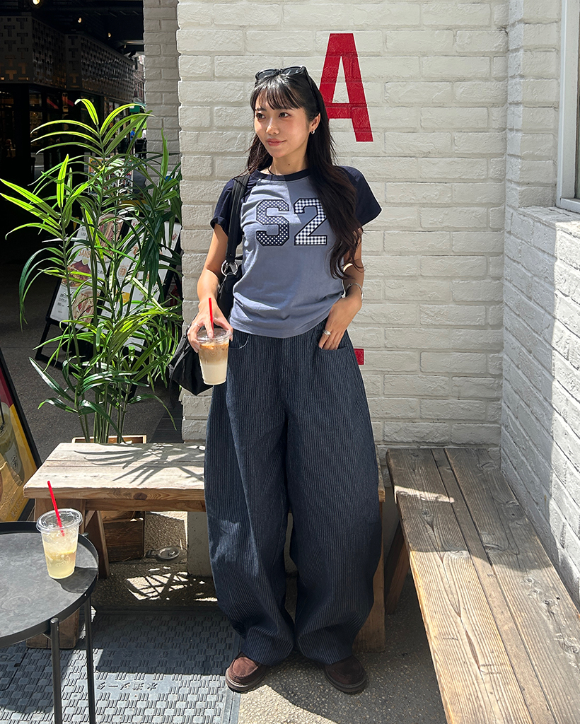 2wayヘアラインストライプデニムパンツ | ファッション通販