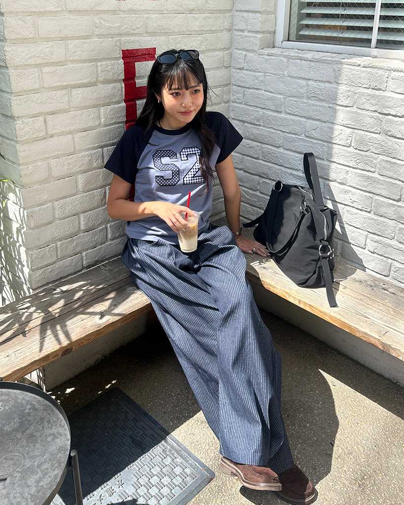 2wayヘアラインストライプデニムパンツ | ファッション通販サイト NUGU