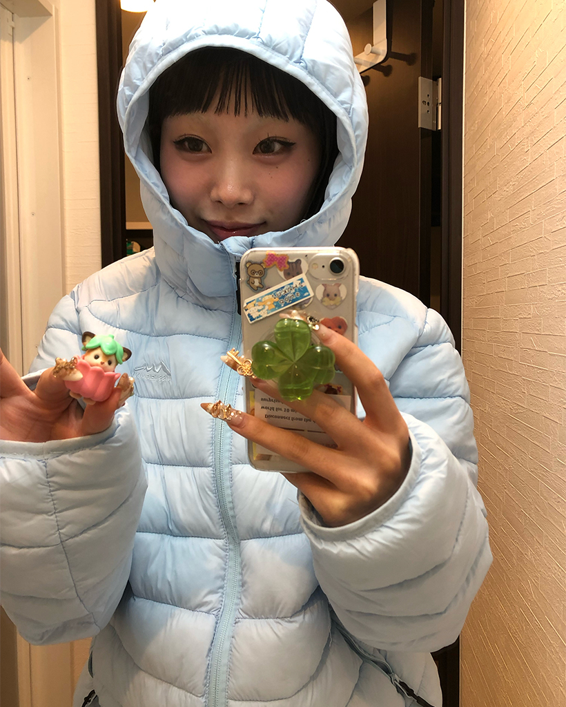 マウンテントステッチスフードフェイクダウン | ファッション通販