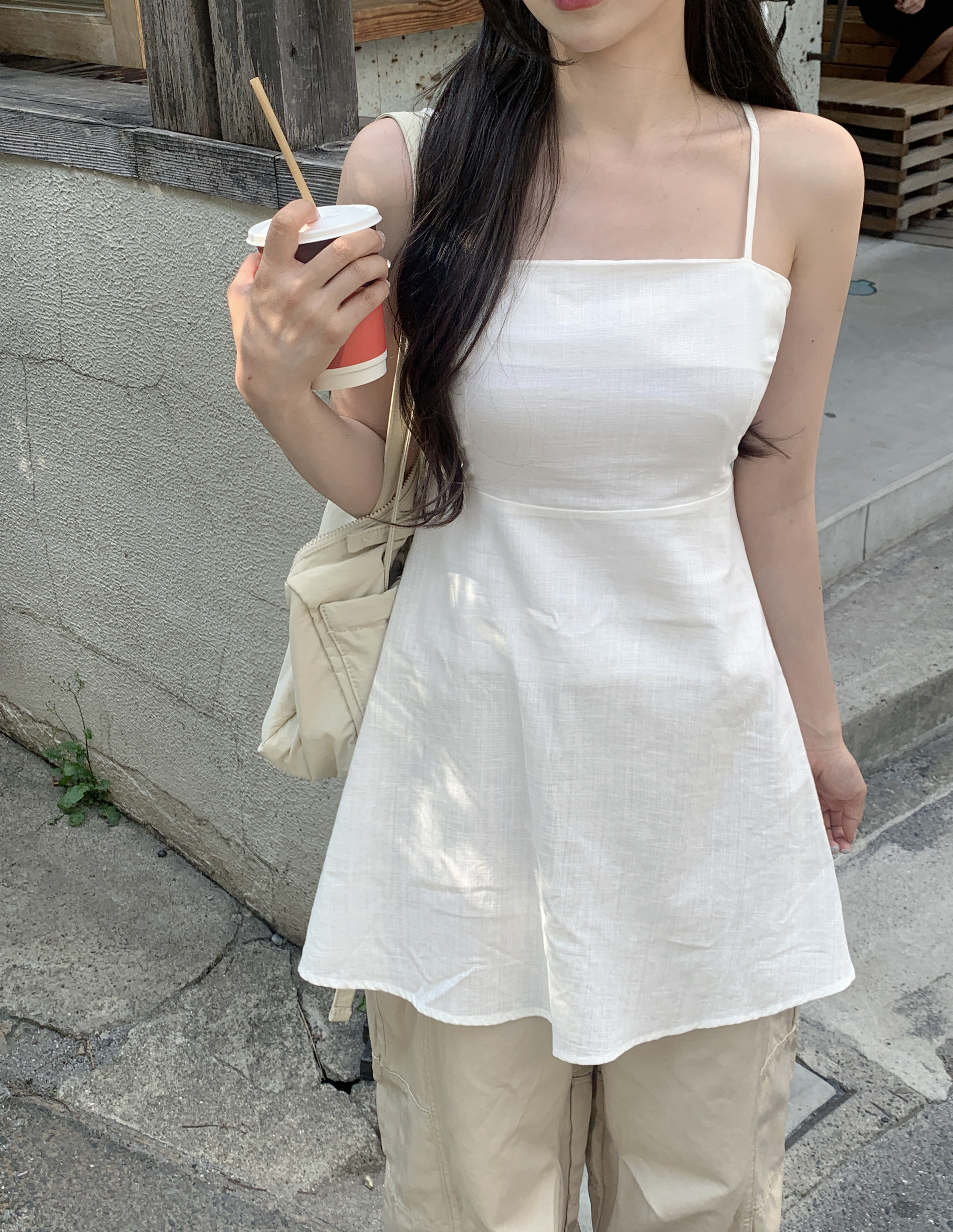 2025SS リネンキャミワンピース 2025SS リネンキャミワンピース