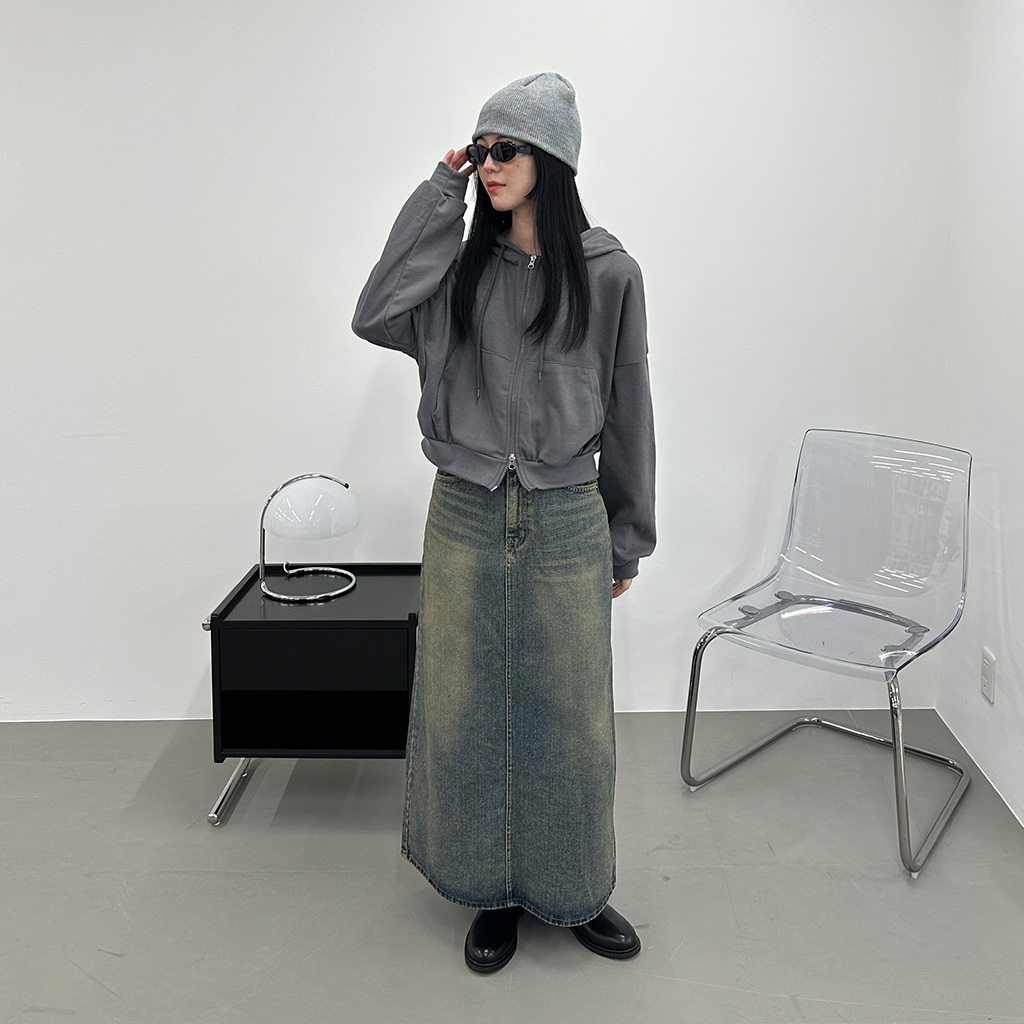 PGG パーカー　ブルゾン PGG】【直営店舗&公式オンライン限定】Nyストレッチラチネコンビ