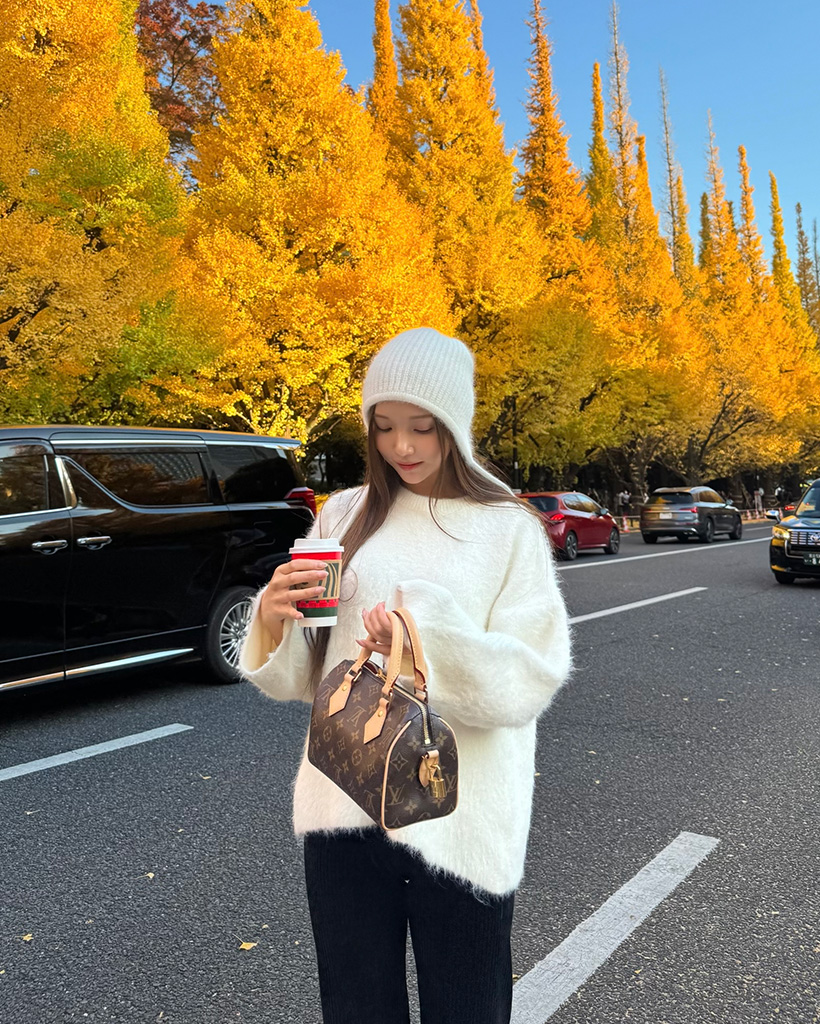 LOUIS VUITTON 高級モヘア混ケーブルニットクールネックセーター　M LOUIS VUITTON 高級モヘア混ケーブルニットクールネックセーター M