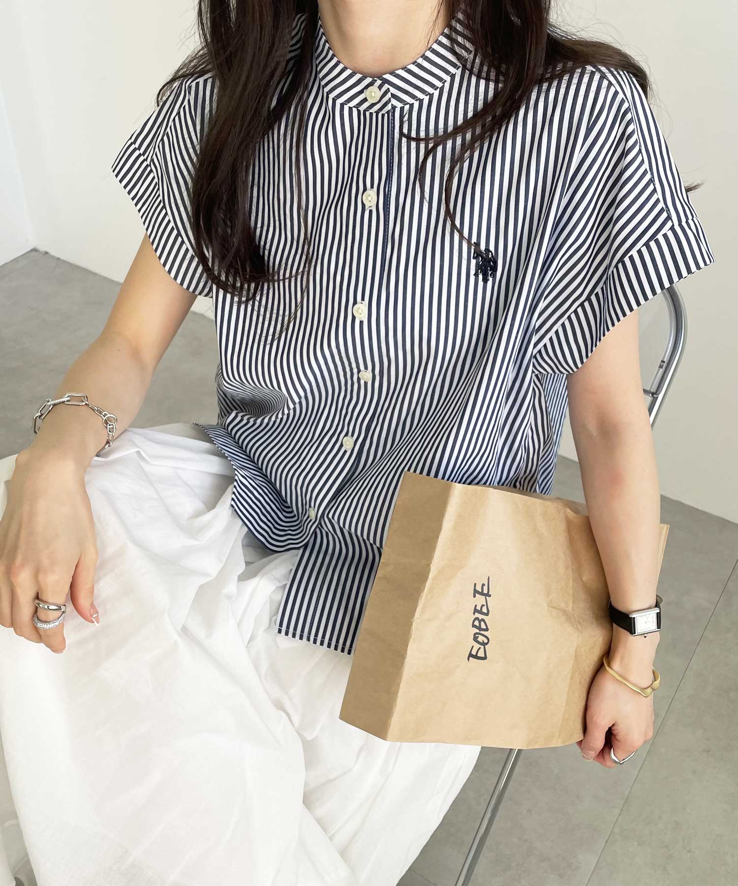 GeeRA別注【U.S. POLO ASSN.】夏 におすすめ！フレンチスリーブ