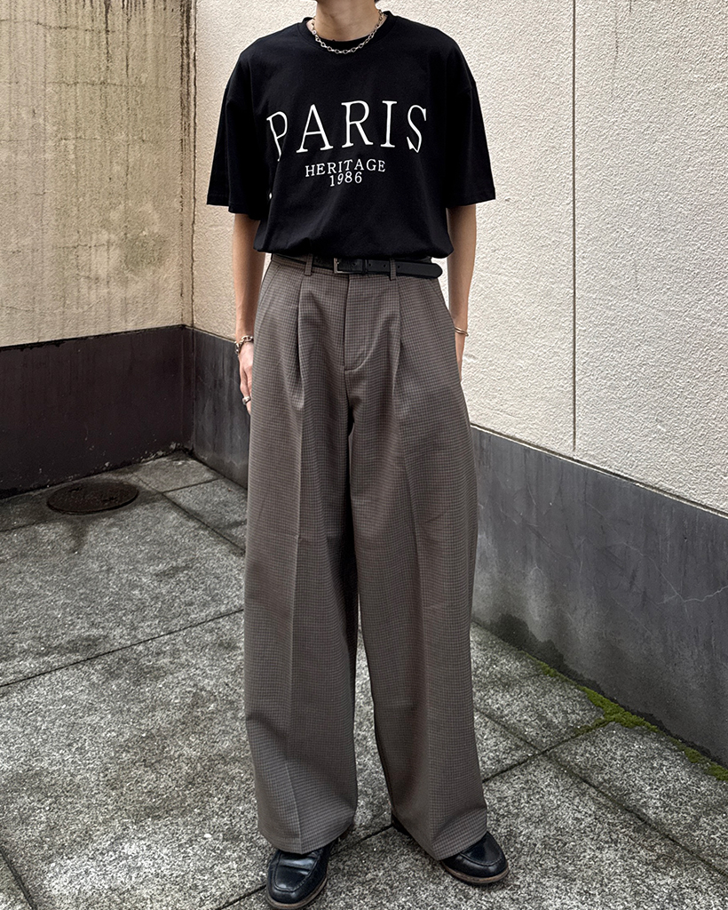 ユニセックス）パリヘリテージハーフTシャツ | ファッション通販