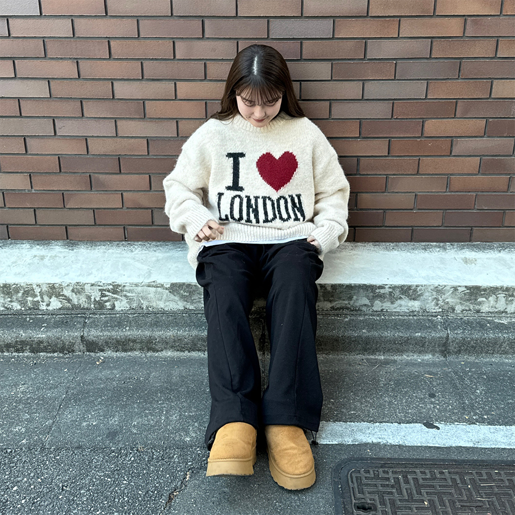 ユニセックス）ラブロンドンニット | ファッション通販サイト NUGU