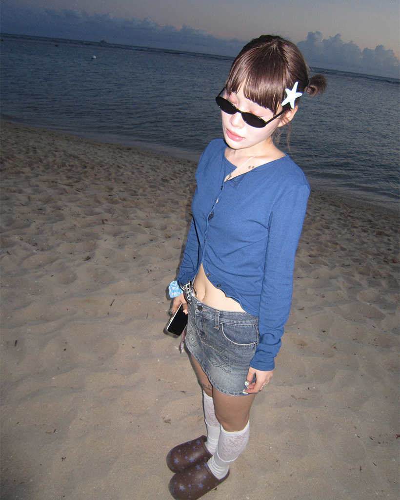 @@@連絡用 キュービックレタリングデニムミニスカート | ファッション通販