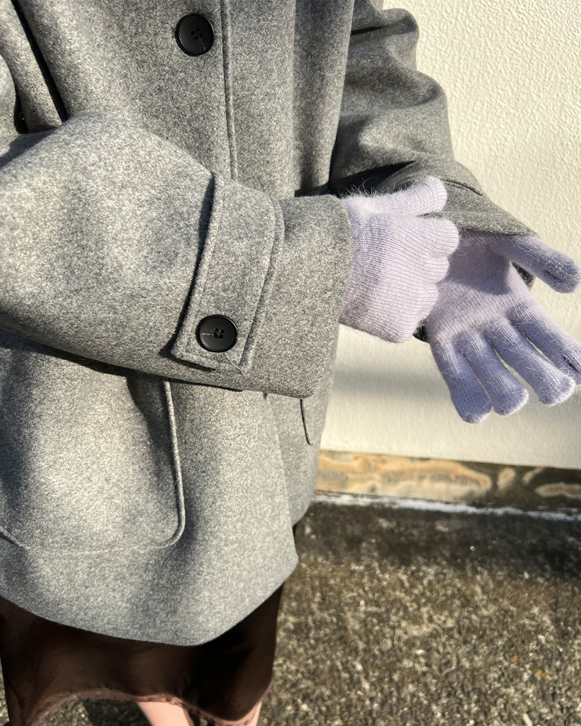 ニットロンググローブ