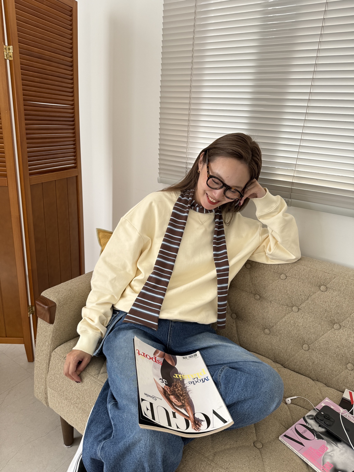 Mignon ミニョン ベージュ プードルジャケット Mignon ミニョン ベージュ プードルジャケット Mignon ミニョン