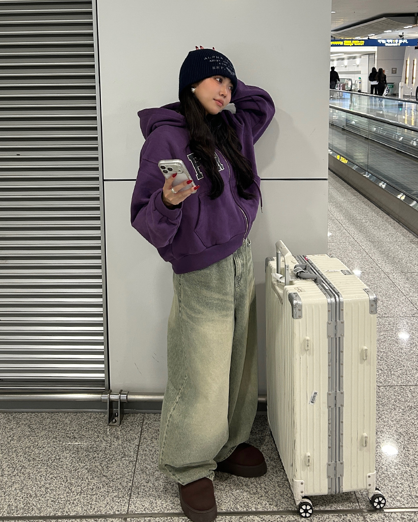 スーパーワイドバルーングリーンジーンズ | ファッション通販サイト NUGU