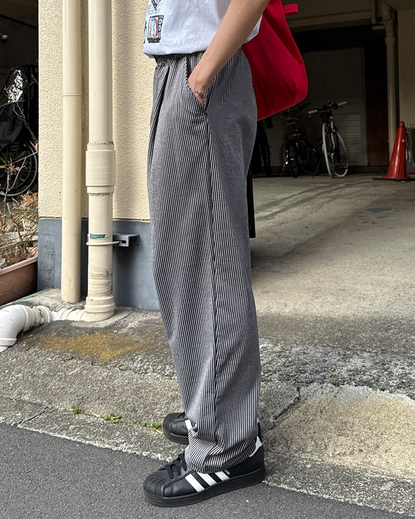 パンツ SUMARI SUMARI ventilation baggy pants ベンチレーション付きのワイド
