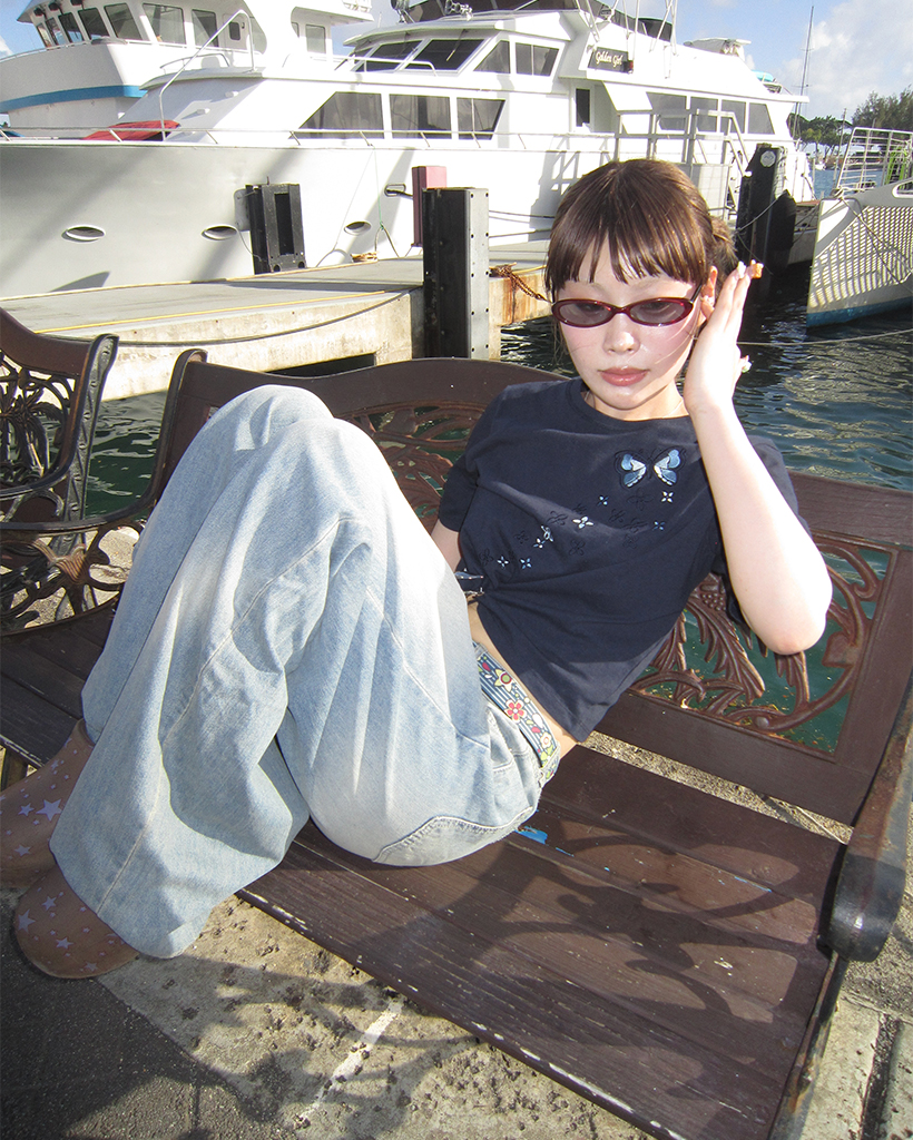 63.カラフル小花 白＊さやたぐ 63.カラフル小花 白＊さやたぐ