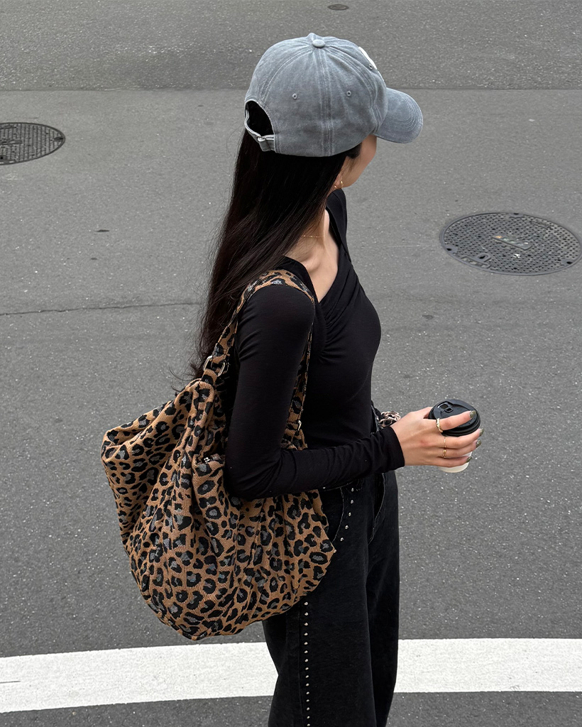 パターンショルダーバッグ