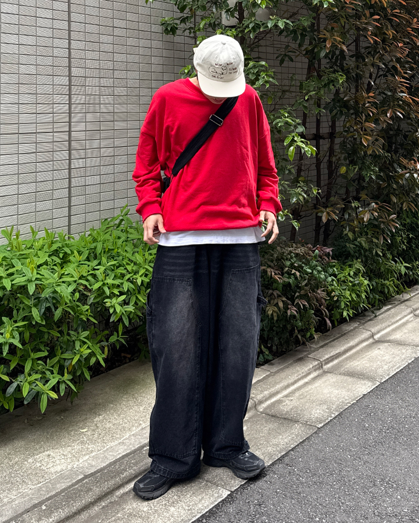 助六さん専用　パンツと帽子 キャットイラストストレートキャップ | ファッション通販サイト NUGU