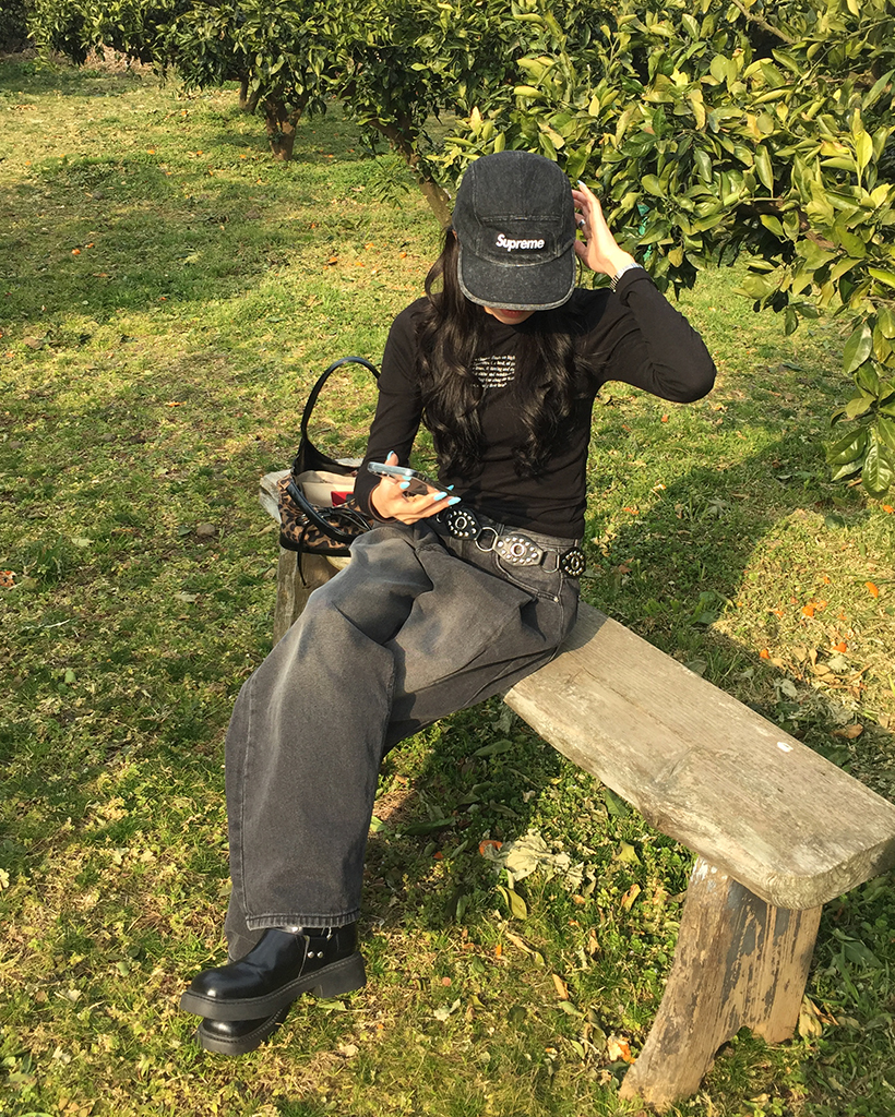 ビンテージウォッシュワイドデニムパンツ | ファッション通販