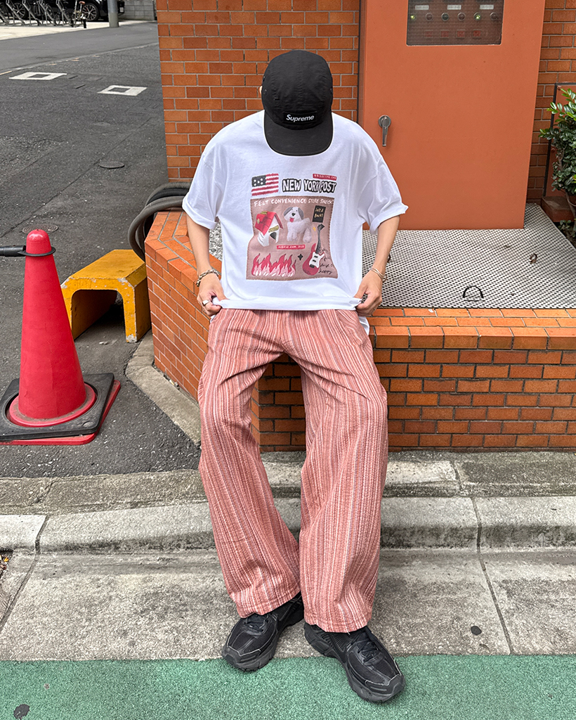 マルチストライプパンツ マルチストライプパンツ（その他パンツ）｜adamsJUGGLER