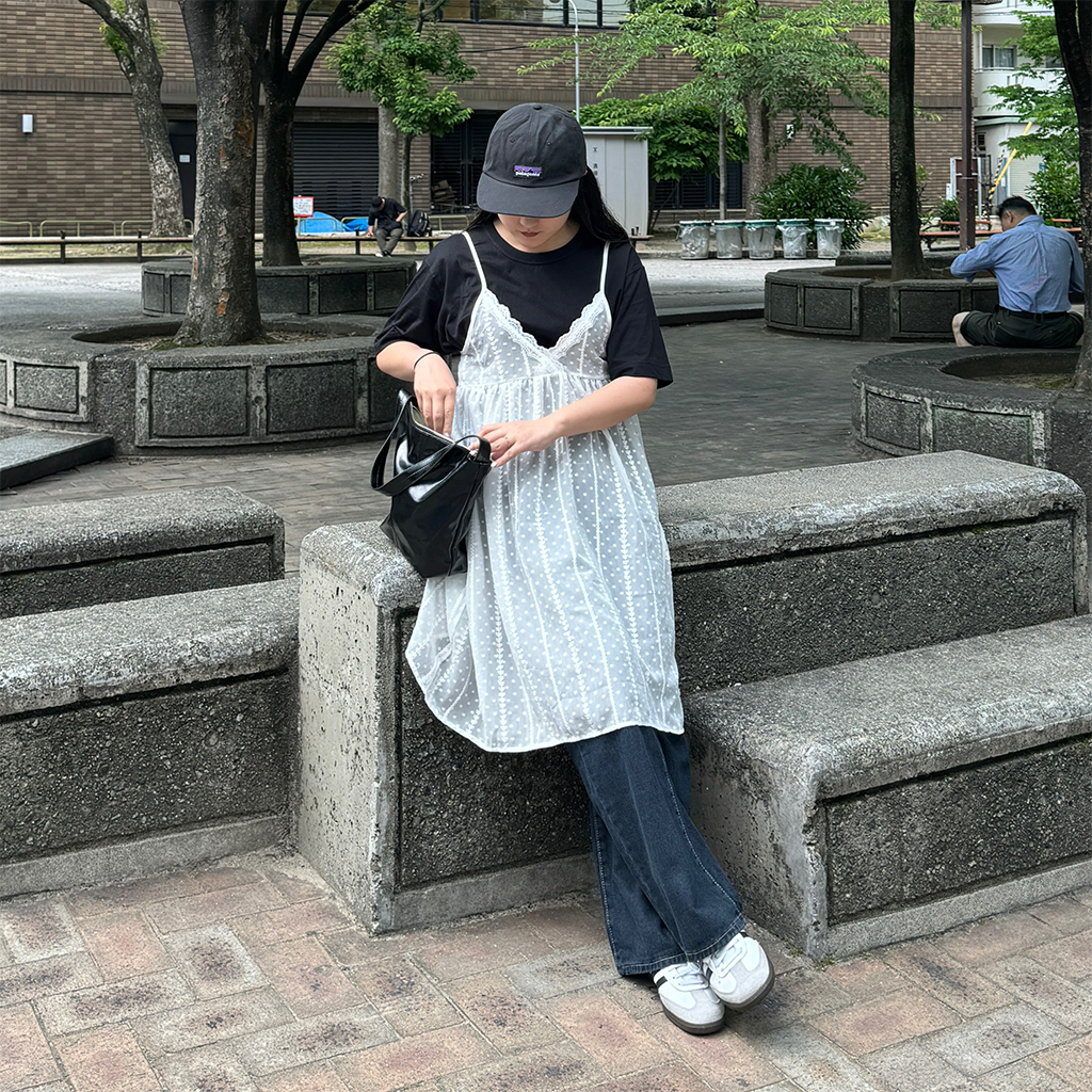 ディープ ウォッシュド デニム ワイド 韓国 ストレート ウォッシュドストレートデニムパンツ mf2266【韓国モード