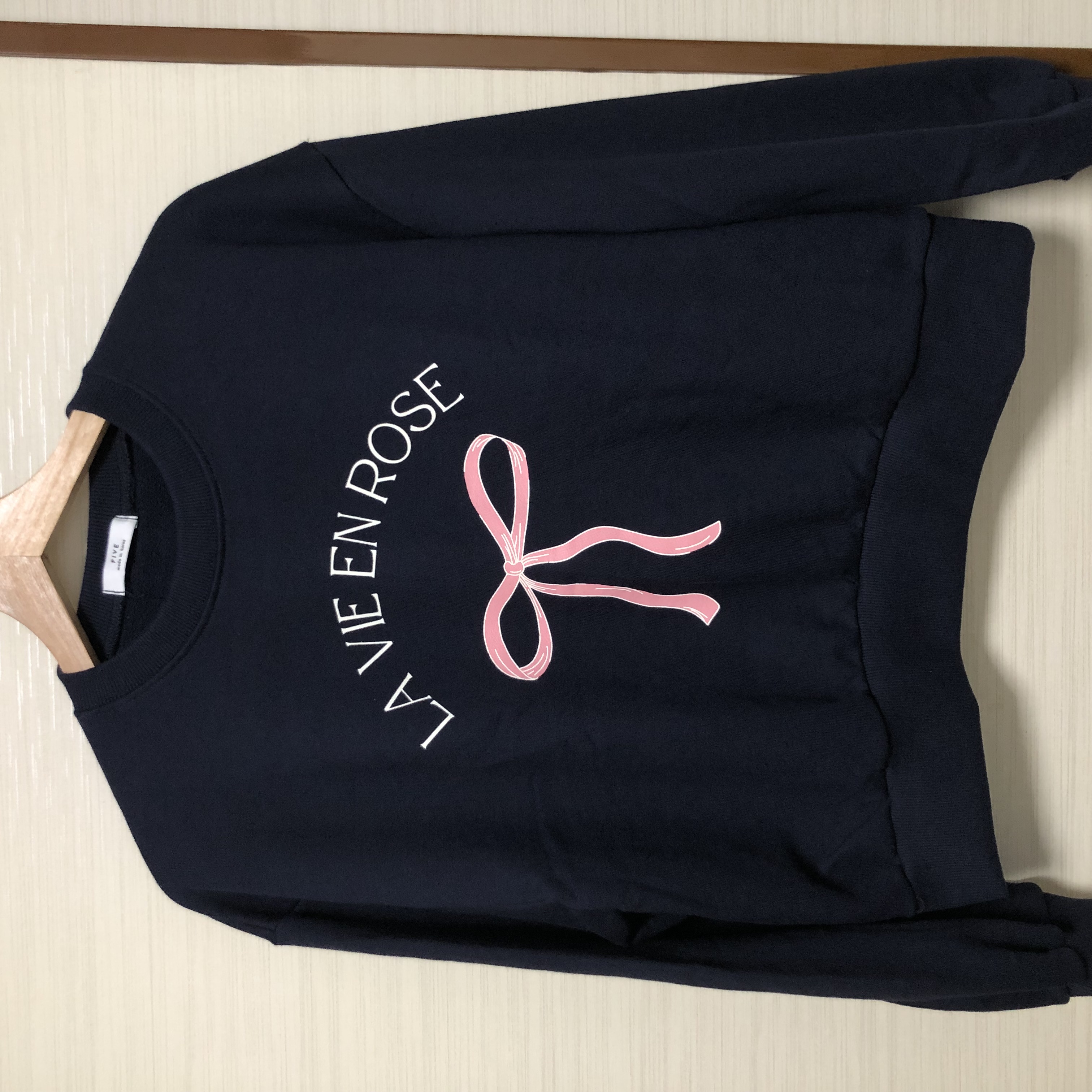 リボンプリントスウェット | ファッション通販サイト NUGU