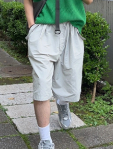 ツータック入りバミューダパンツ | ファッション通販サイト NUGU