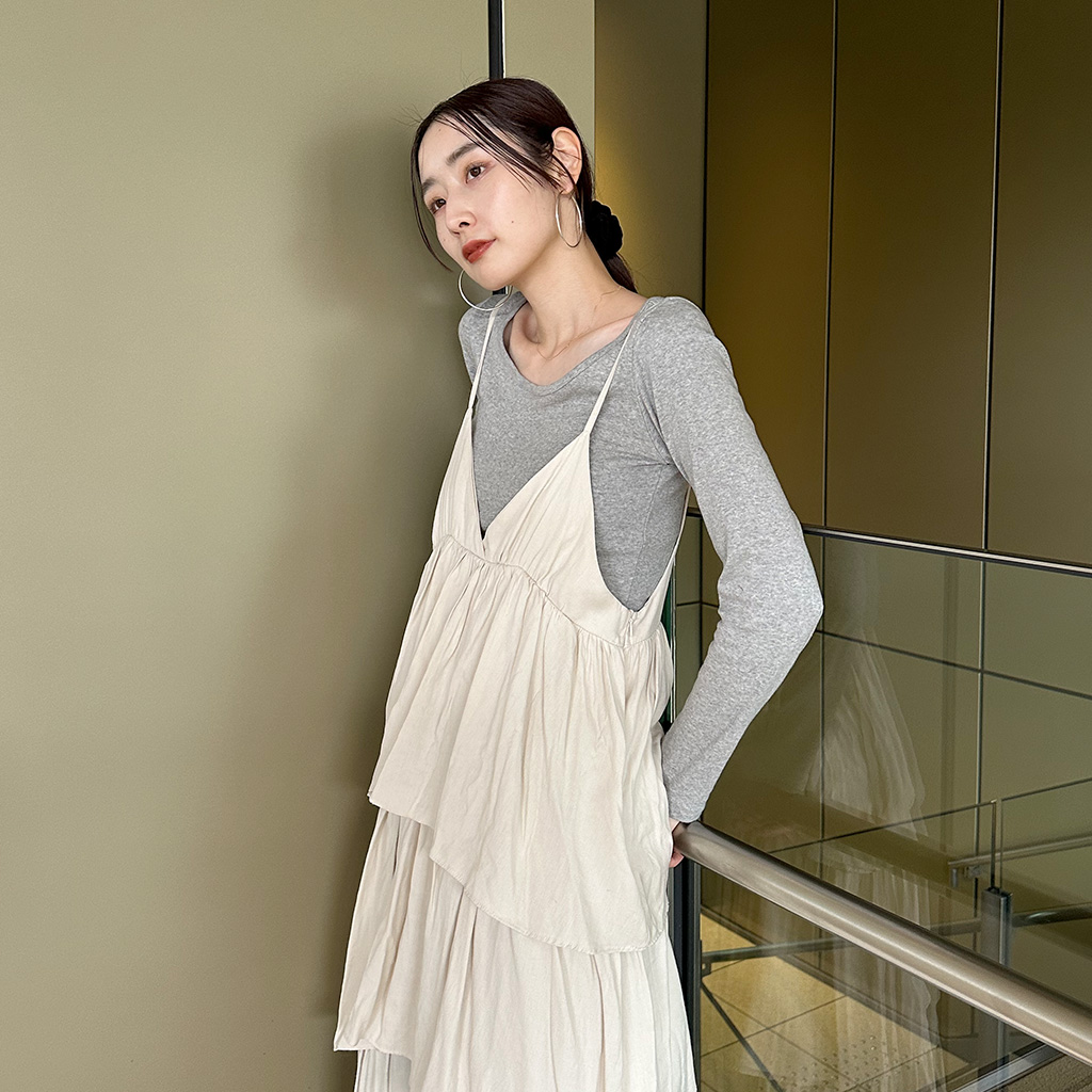 triple cancan sleeveless ops | ファッション通販サイト NUGU