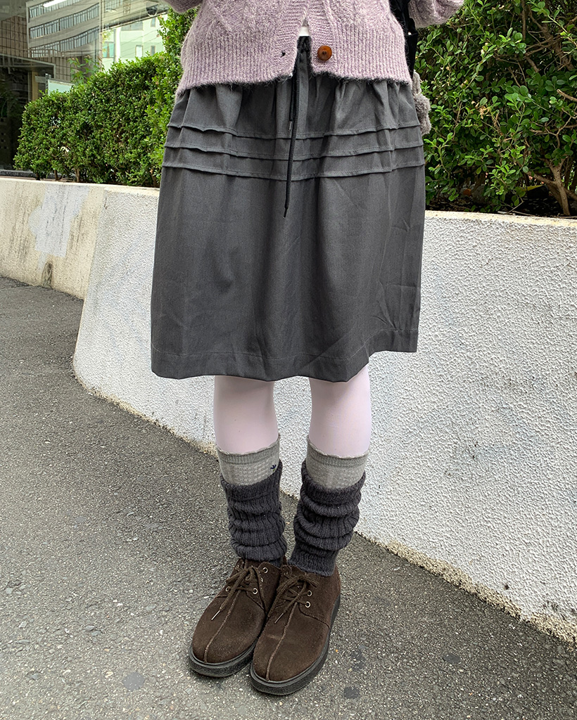 ギャザーレッグウォーマー | ファッション通販サイト NUGU