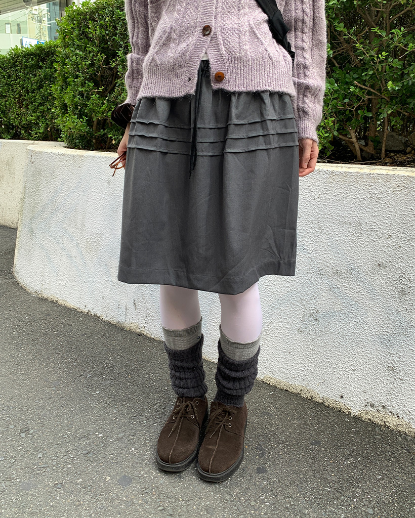 ギャザーレッグウォーマー | ファッション通販サイト NUGU