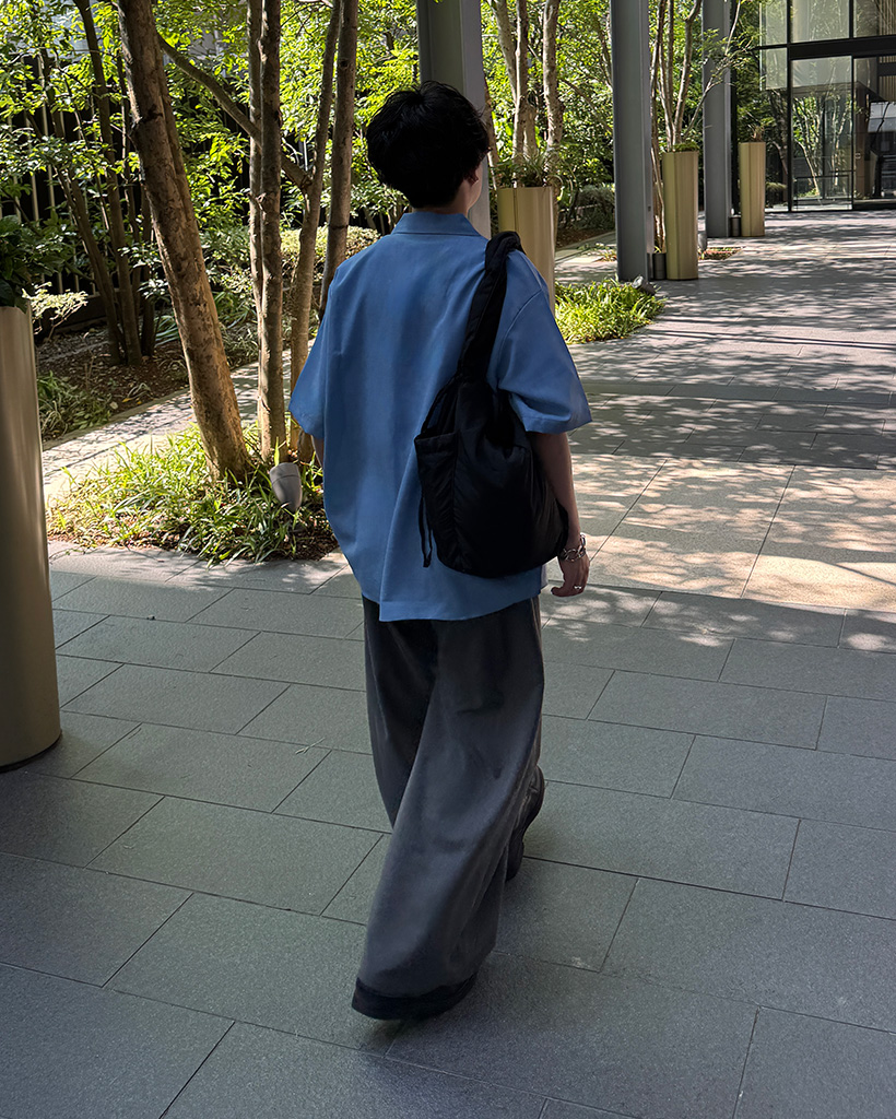 ユニセックス）オープンカラー半袖シャツ | ファッション通販