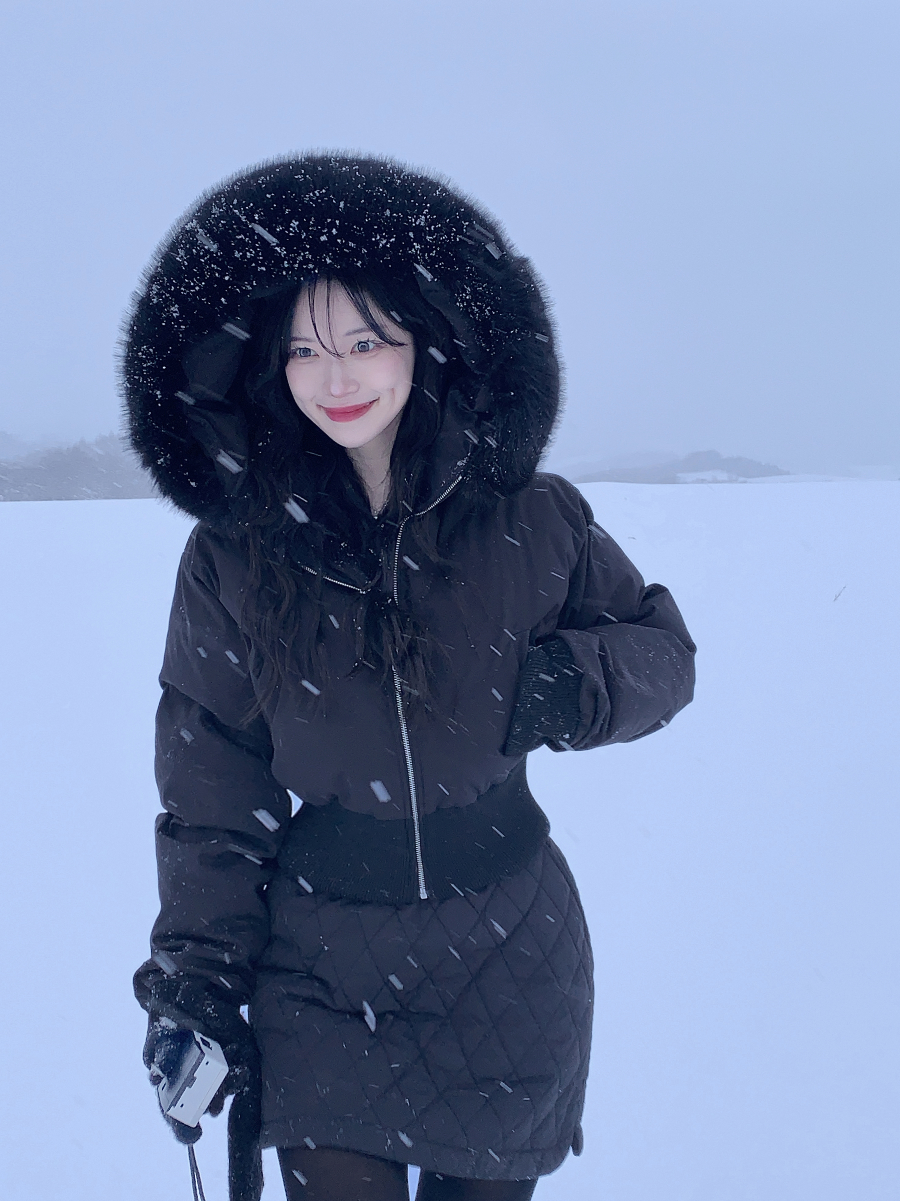 FLAGSTUFF フード付きファージャンパー FLAGSTUFF フード付きファージャンパー - メルカリ