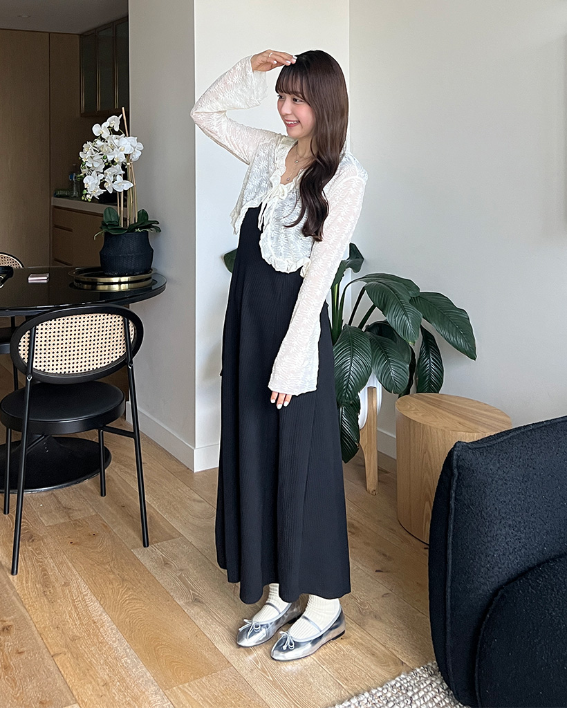 リボンコットンワンピース | ファッション通販サイト NUGU