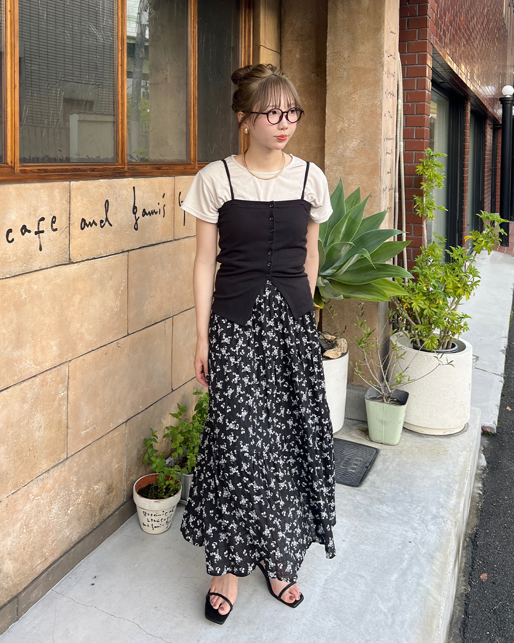 ella エラ24AW 新品タグ付き　ペブラムジレ　グレー　チュニック Ella | ファッション通販サイト NUGU