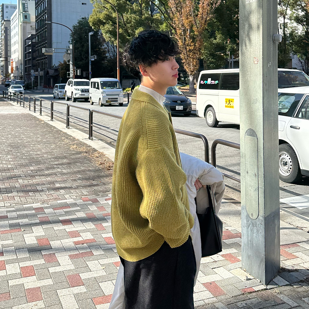 ROIAL グレー カーディガン Mサイズ 楽天市場】[低身長サイズ有]ビッグシルエットリサイクルMIX