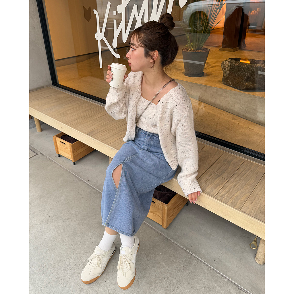 キャミニット＆カーディガンセット | ファッション通販サイト NUGU