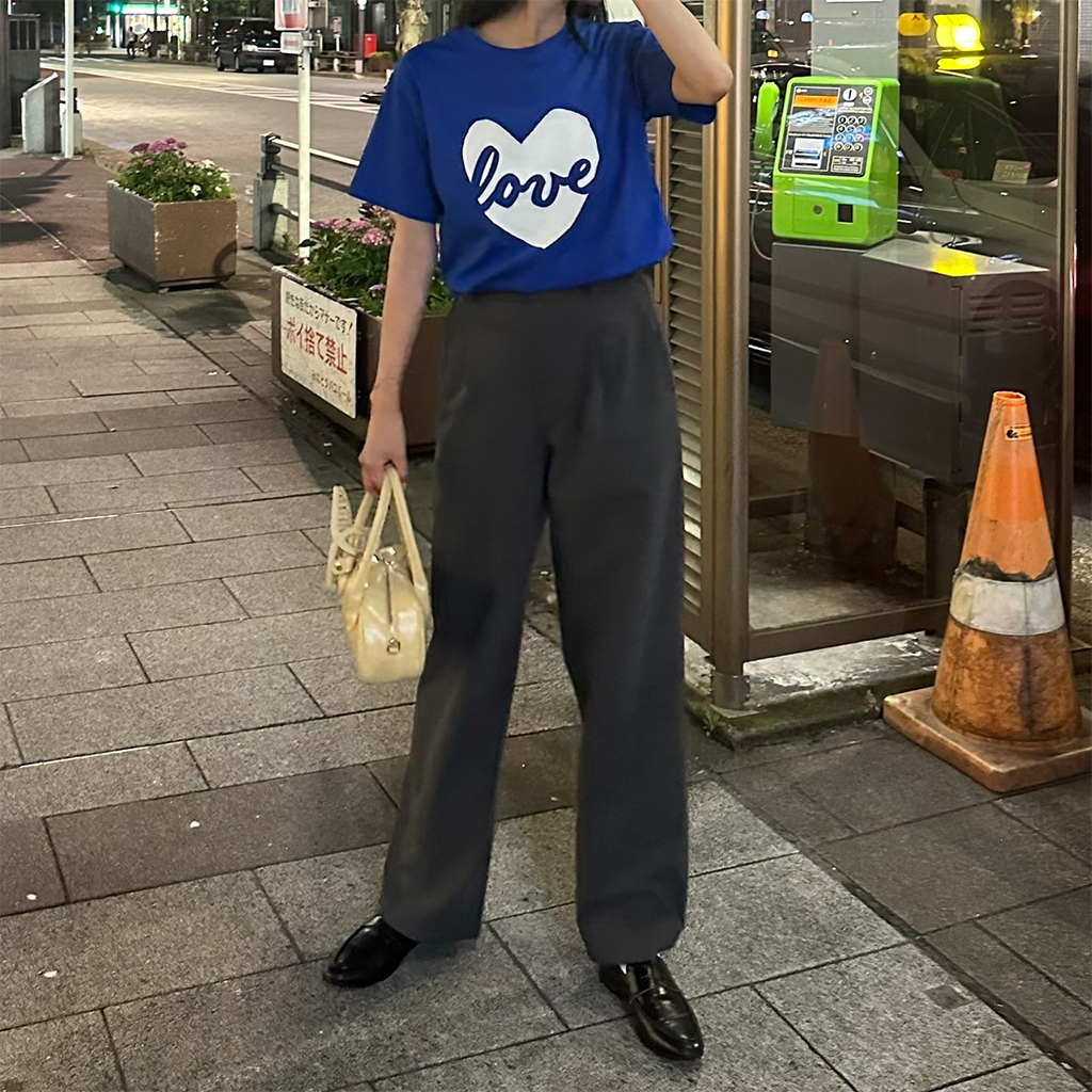 ❤︎ページ ハートラブロゴTシャツ | ファッション通販サイト NUGU