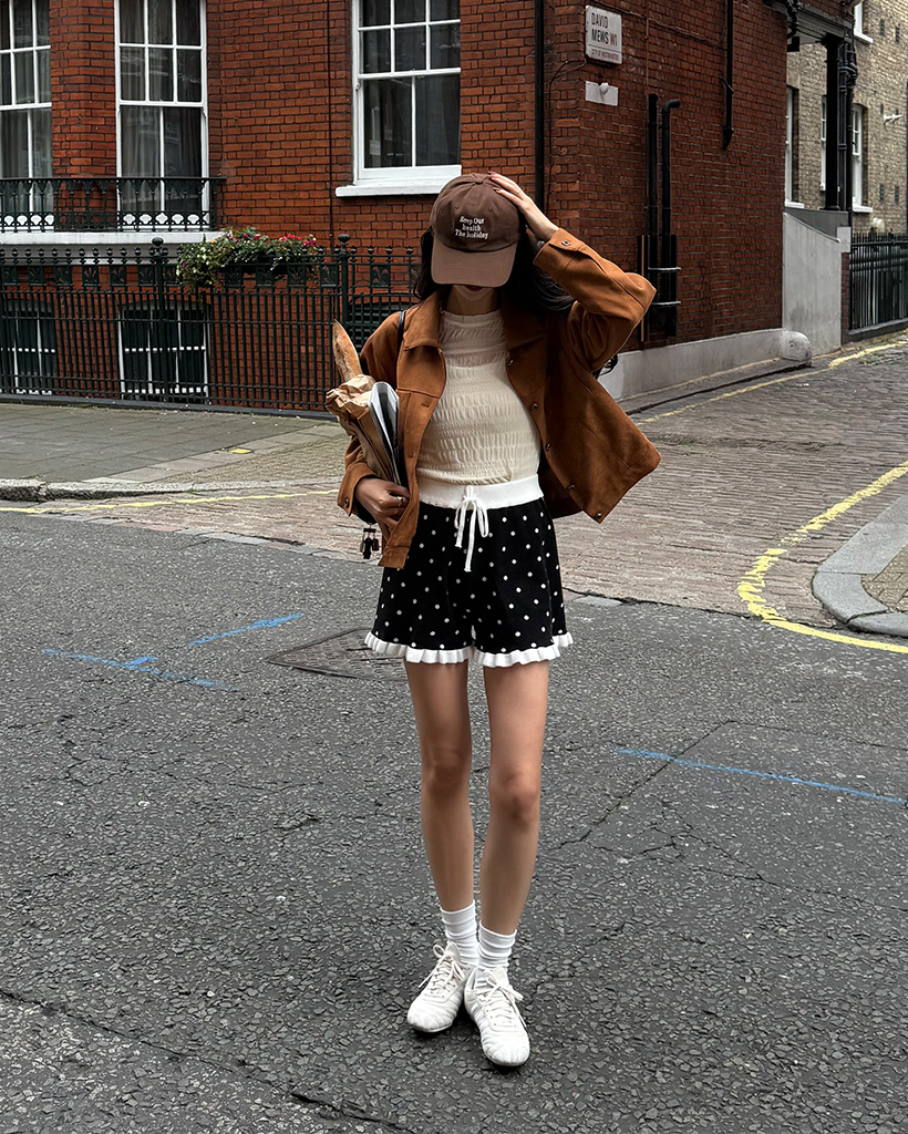 フリルドットニットパンツ | ファッション通販サイト NUGU