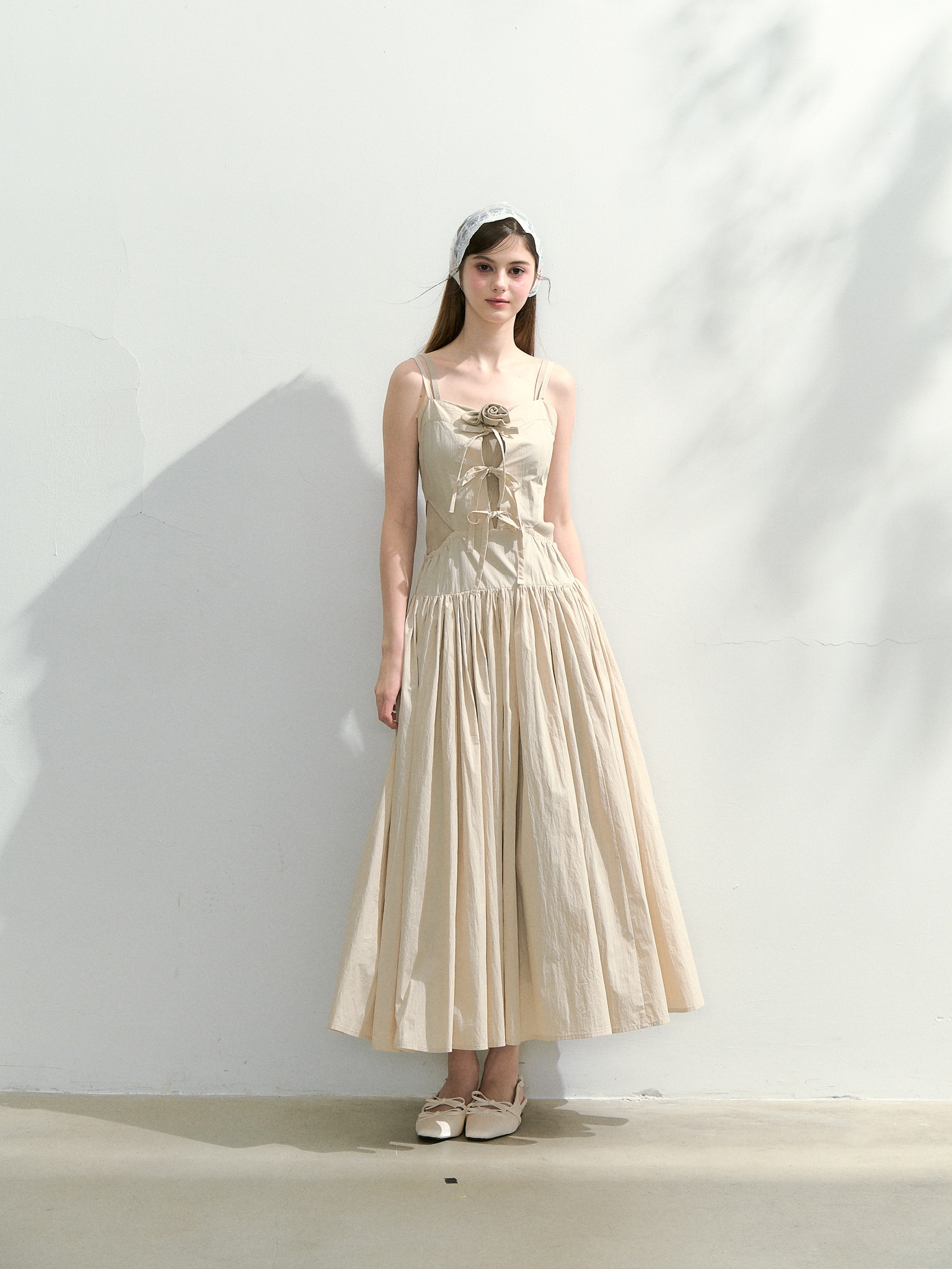 ribbon slit summer one-piece | ファッション通販サイト NUGU