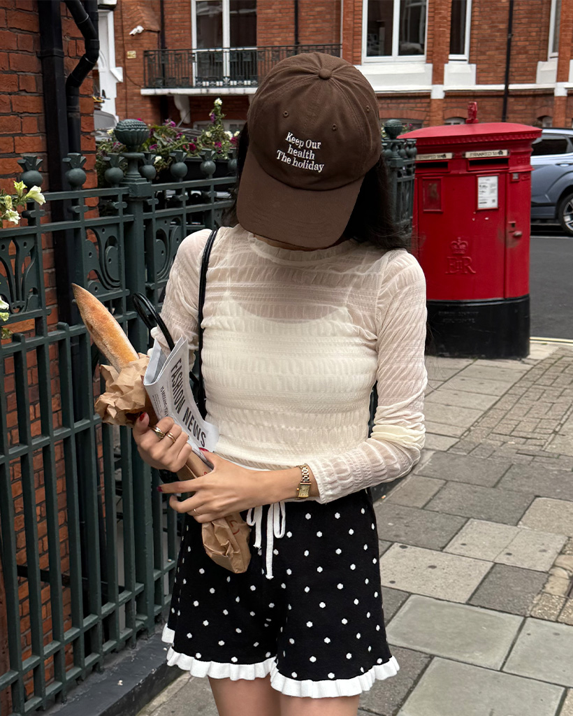 フリルドットニットパンツ | ファッション通販サイト NUGU