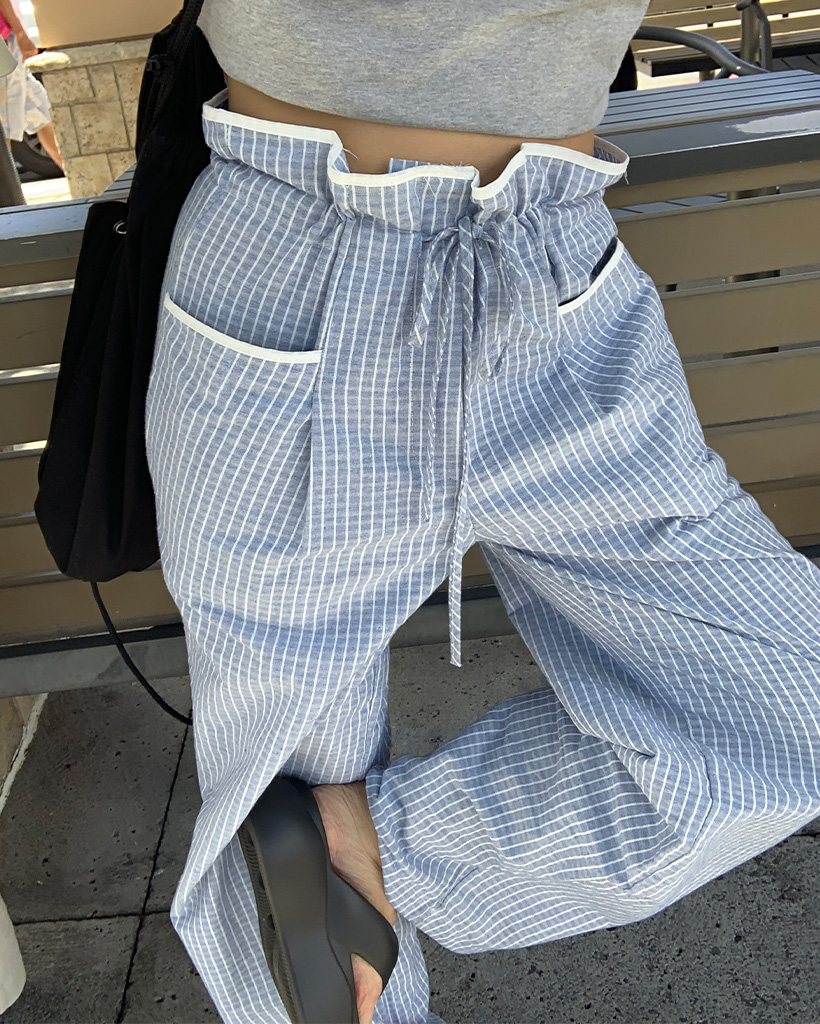 ウエストドローストリングパンツ ドローストリングウエストカーゴパンツ | ZORVA