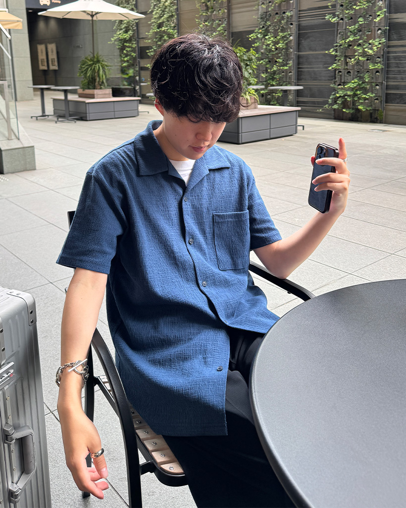 HaaT◆半袖カットソー/2/コットン/PNK/無地/HA31FJ656 ウルティマコットン強撚天竺半袖カットソー（Tシャツ）｜H.A.K