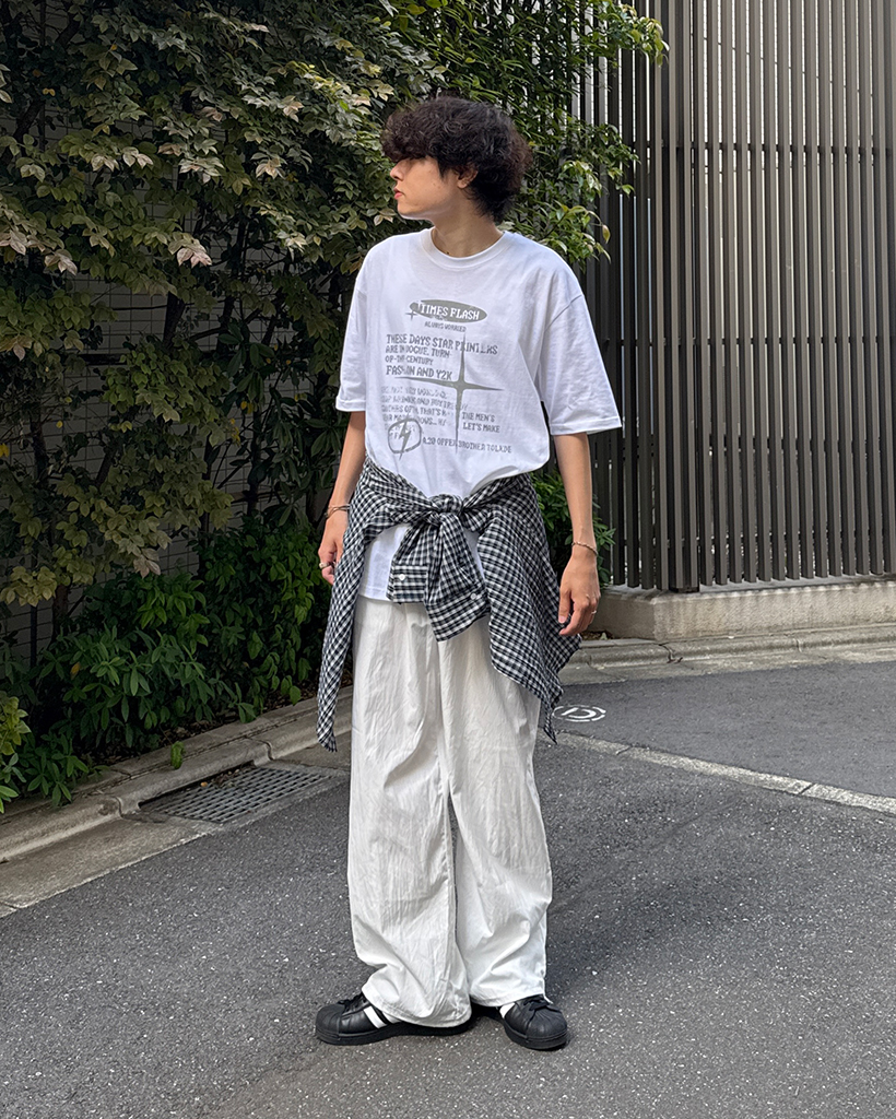 DT♪ COLONIA シルクとリネンのワイドパンツ 関税込 レース使いカットソーワイドパンツ｜ピンクハウスオフィシャル