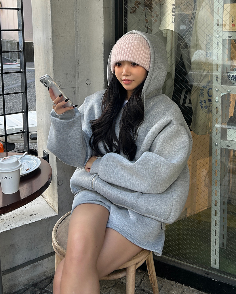 オーバーシルエットダブルジップパーカー | ファッション通販サイト NUGU