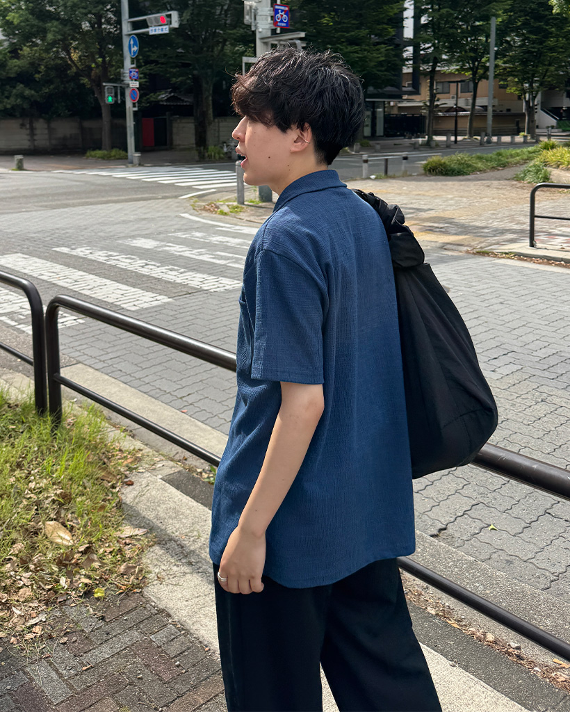 シンプル半袖カラーシャツ | ファッション通販サイト NUGU