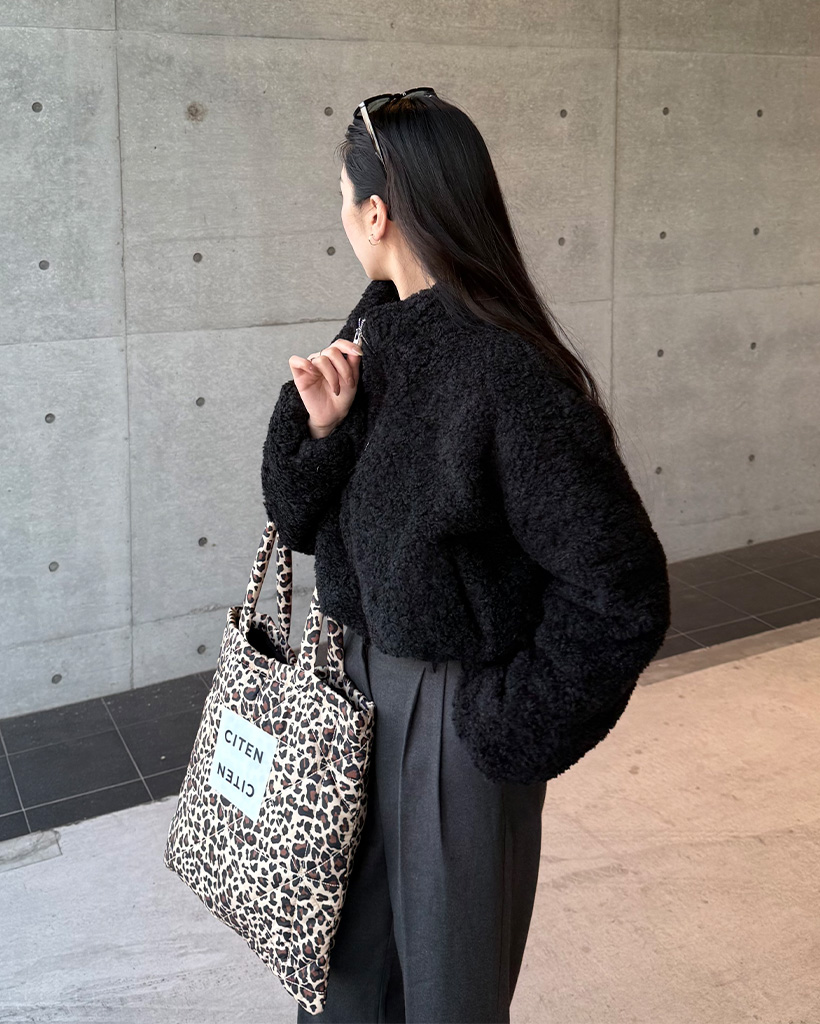 ファークロップファスナージャンパー