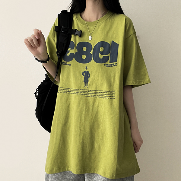 4color]1983オーバーサイズ半袖Tシャツ | ファッション通販