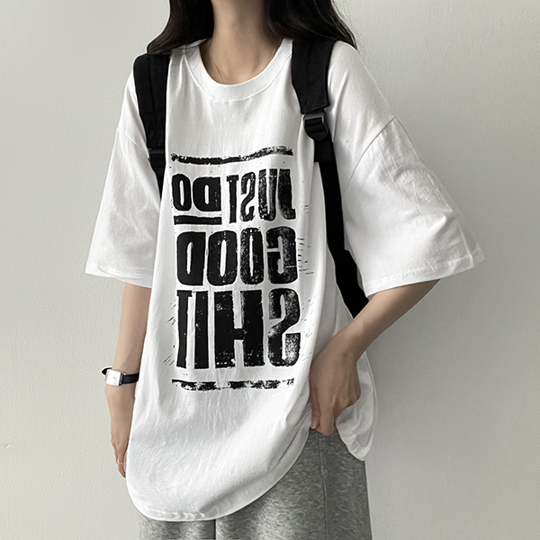 4color]オーバーサイズ半袖Tシャツ | ファッション通販サイト NUGU