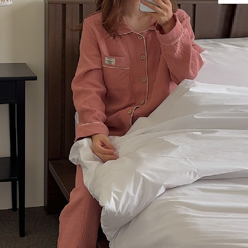 [5color]モーメント長袖パジャマセット