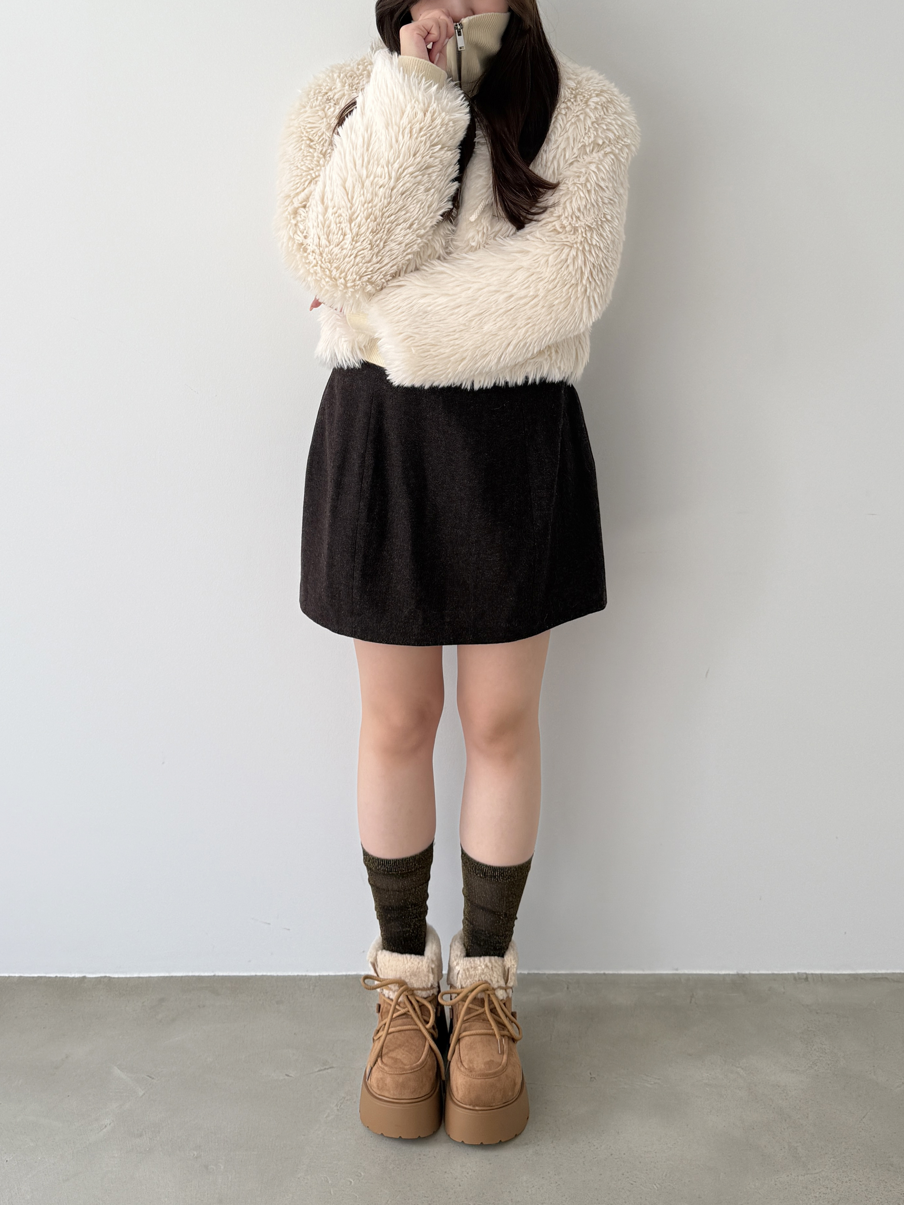 (8colors)透けラメハイソックス